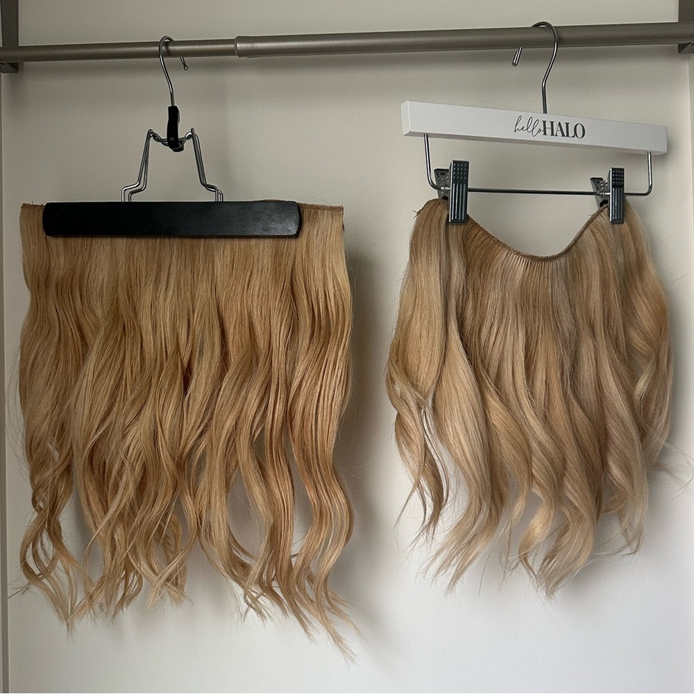 Halo Couture Extensions 14/24-Light Warm Blonde with Highlights *BUNDLE*